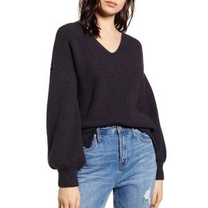 Madewell Thornton Balloon Sleeve Sweater